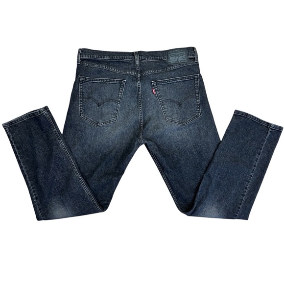 Levi's Black Straight Jean W 36 L 30 - Picture 3 of 10